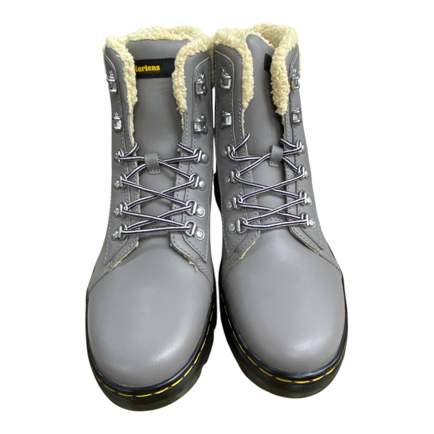 Boots Combat By Dr Martens In Grey, Size: 10