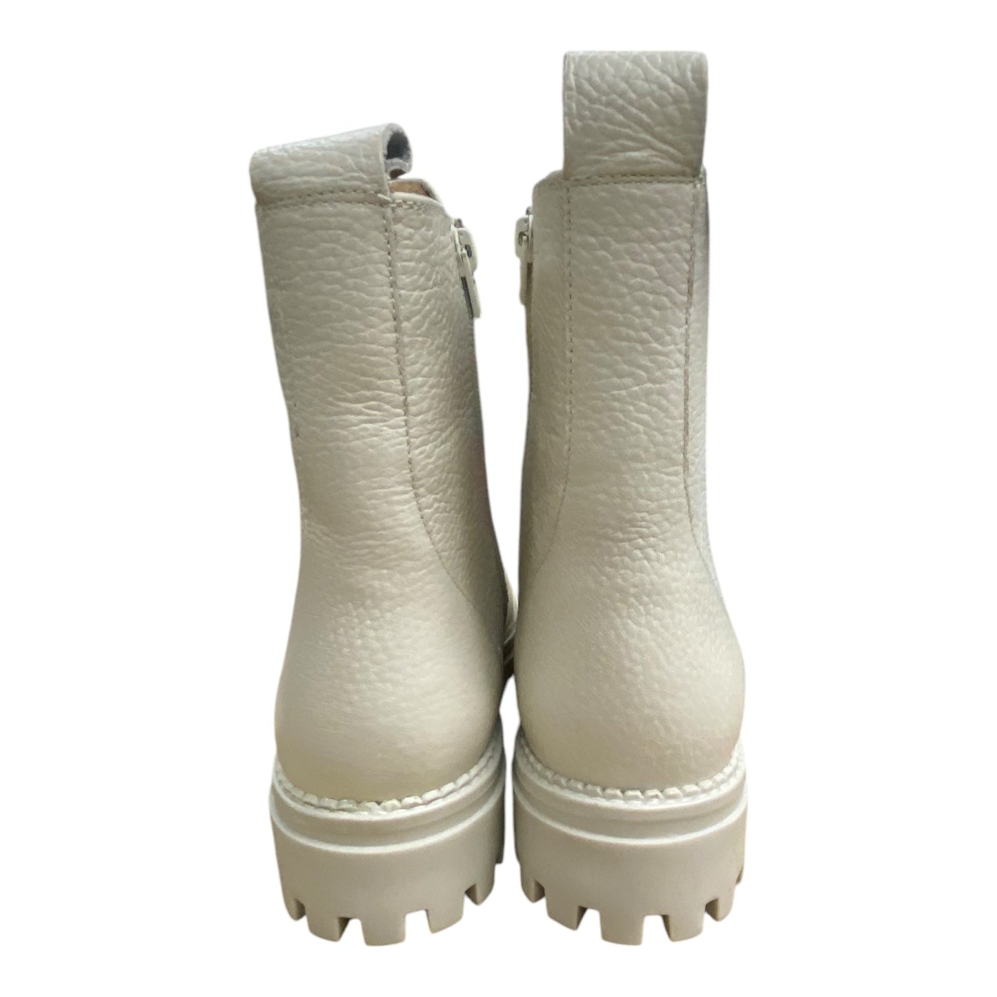 Boots Combat By DANG SHOES- ALEXIS BOOT In Cream, Size: 10