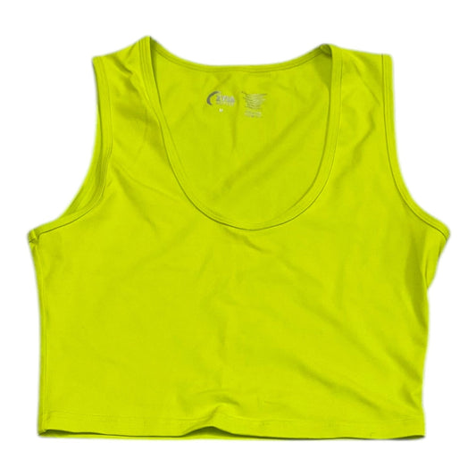 Athletic Tank Top By Zyia In Yellow, Size: M