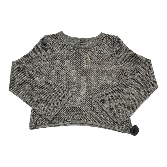 Top Long Sleeve By Anthropologie In Grey, Size: M