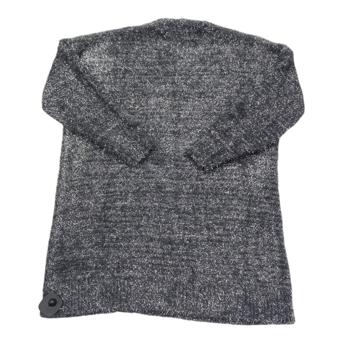 Sweater By Anthropologie In Silver, Size: Mp