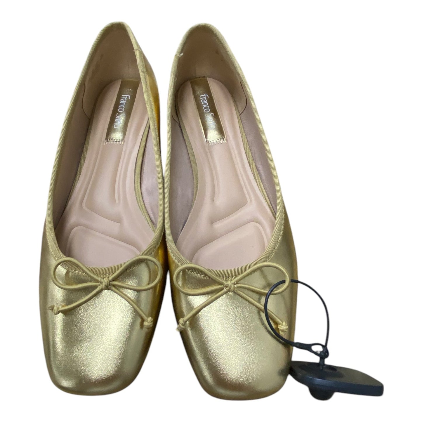 Shoes Flats By Franco Sarto In Gold, Size: 9