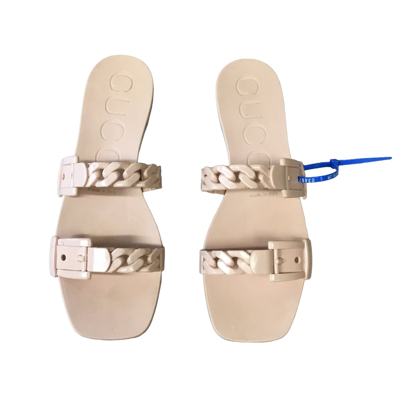 Sandals Luxury Designer By Gucci as-is