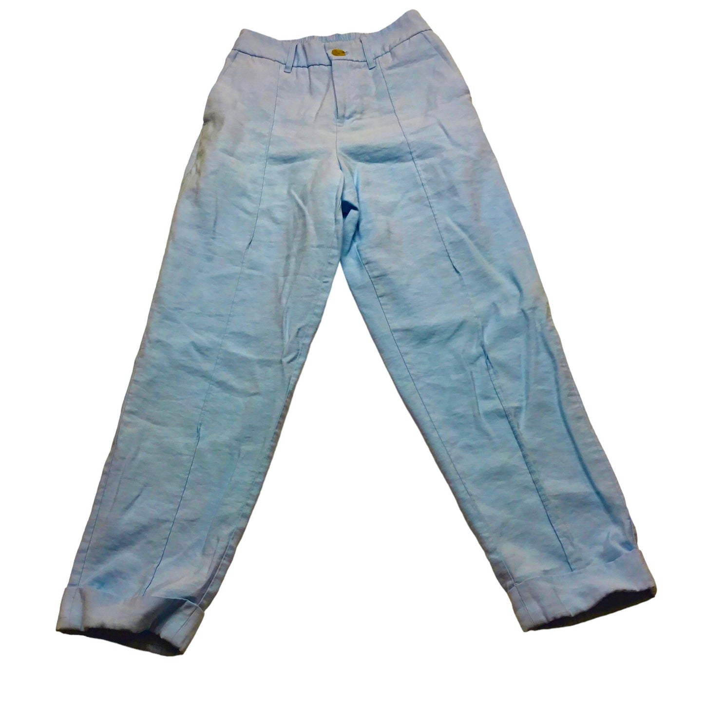 Blue Pants Linen A New Day, Size 2