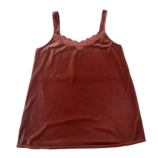 Red Top Sleeveless Nic + Zoe, Size M