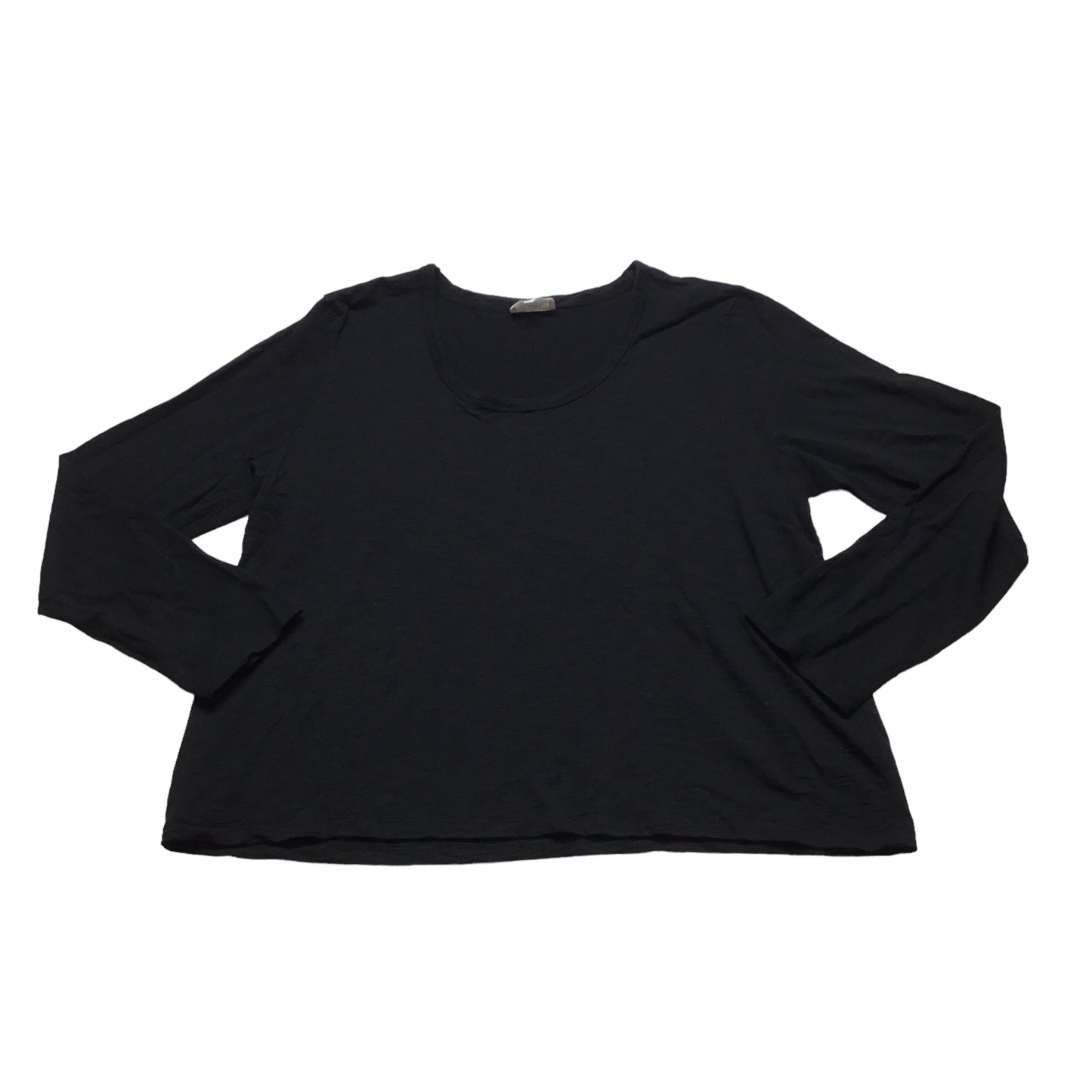 Black Top Long Sleeve Soma, Size 2x