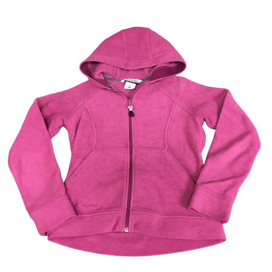 Jacket Fleece By Columbia In Pink, Size: S