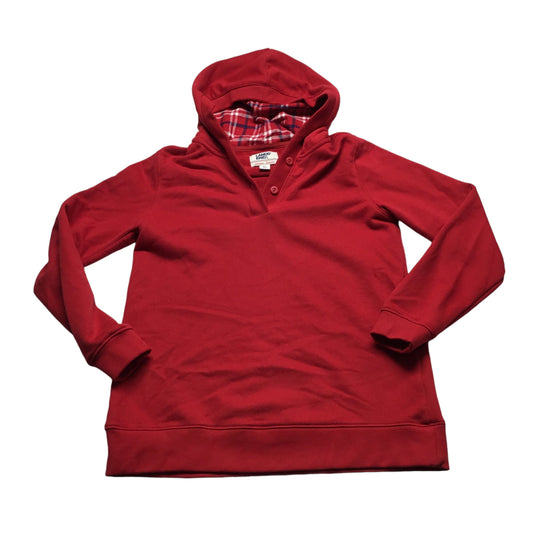 Top Long Sleeve By Lands End In Red, Size: S