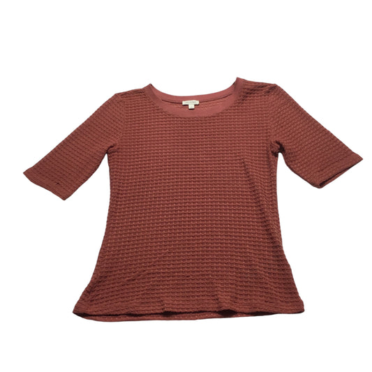 Top Short Sleeve By Pilcro In Red, Size: S