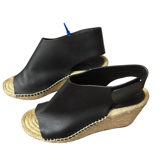 Sandals Luxury Designer By Celine In Black, Size: 38