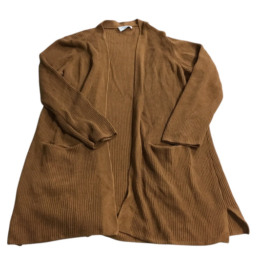 Sweater Cardigan By Old Navy In Tan, Size: L