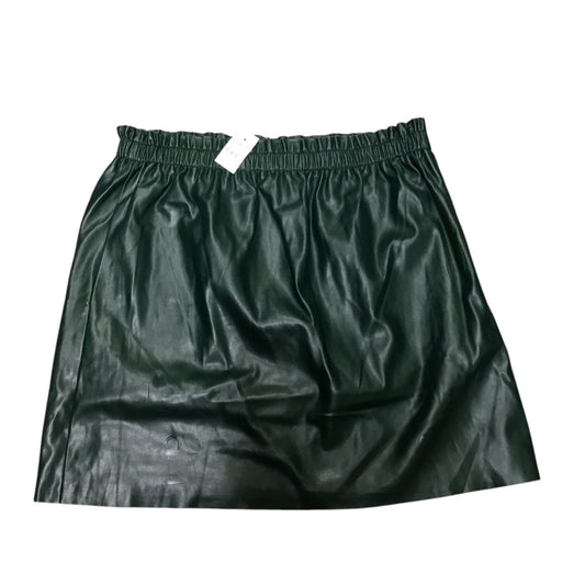 Skirt Mini & Short By Loft In Green, Size: L