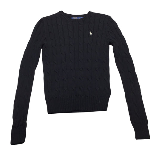 Sweater By Polo Ralph Lauren In Black, Size: S