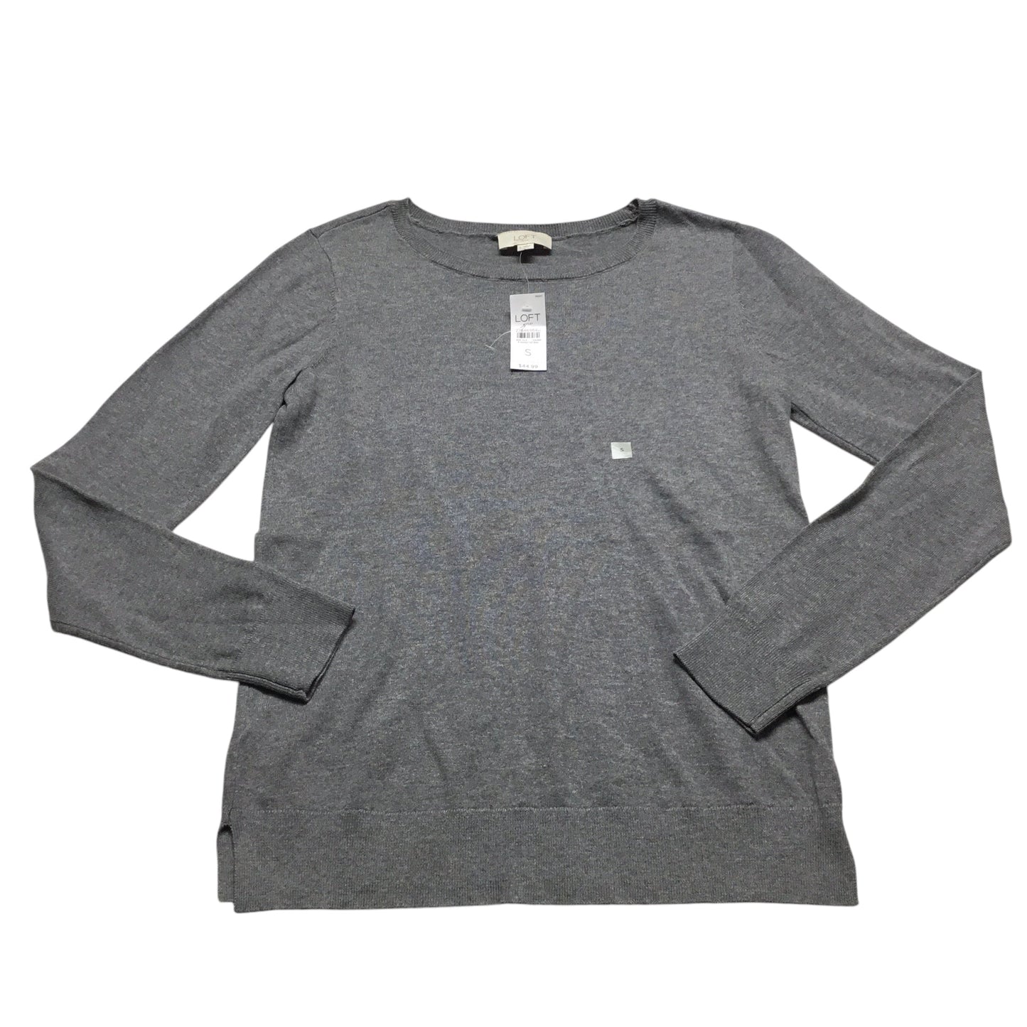 Sweater By Loft In Grey, Size: S