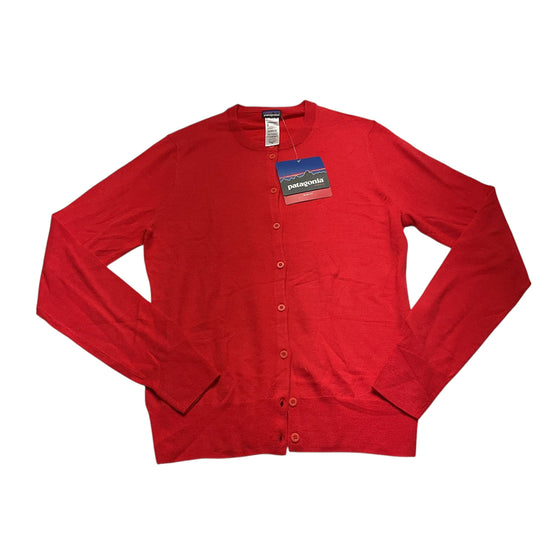 Sweater Cardigan By Patagonia In Red, Size: M