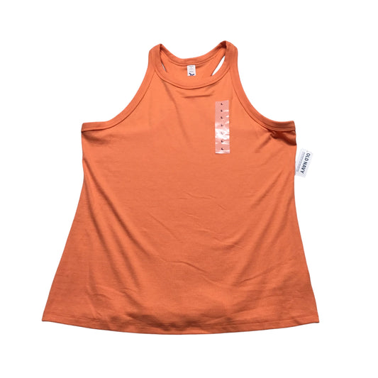 Athletic Tank Top By Old Navy In Orange, Size: L