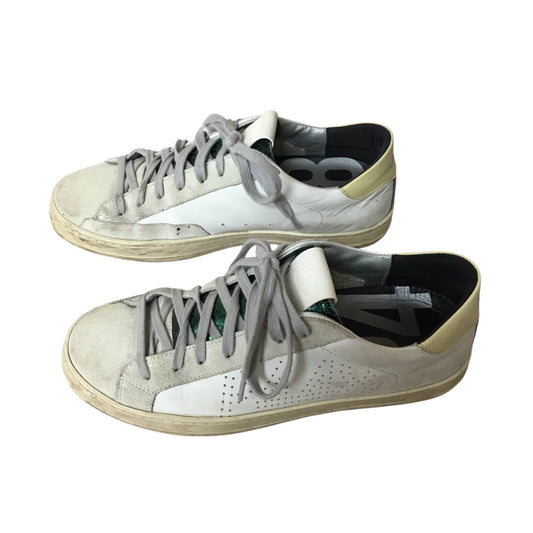 Shoes Sneakers By P448 In Beige, Size: 39