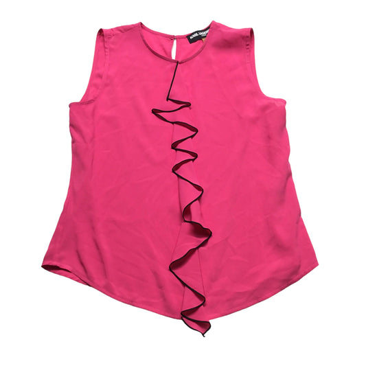 Black & Pink Top Sleeveless Karl Lagerfeld, Size Xs