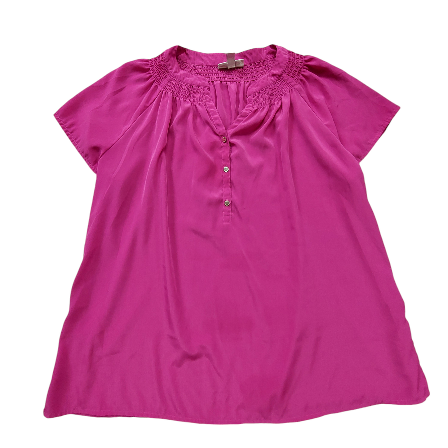 Pink Top Short Sleeve Dana Buchman, Size Xxl