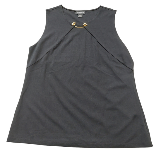 Black Top Sleeveless Liz Claiborne, Size Xl