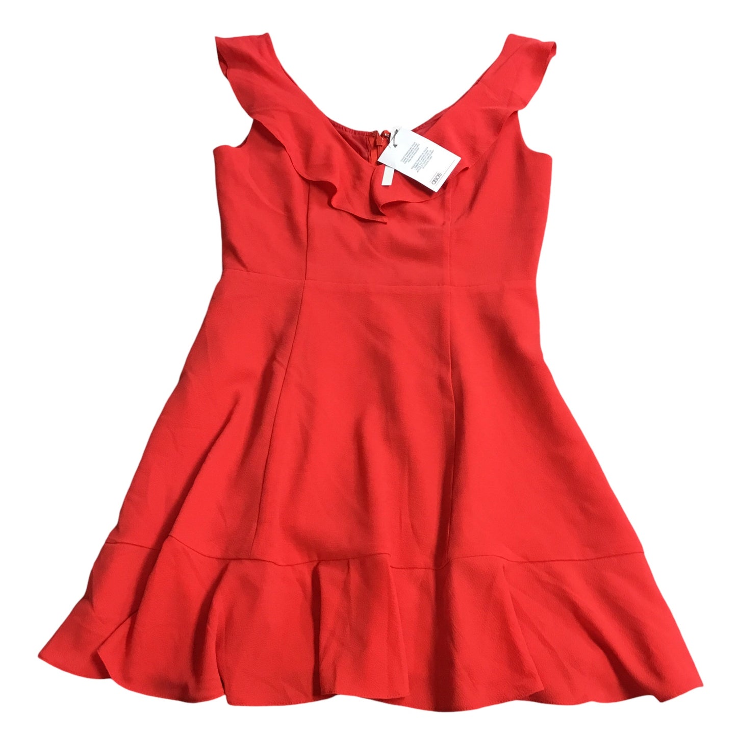 Dress Party Short By Asos In Red, Size: 6