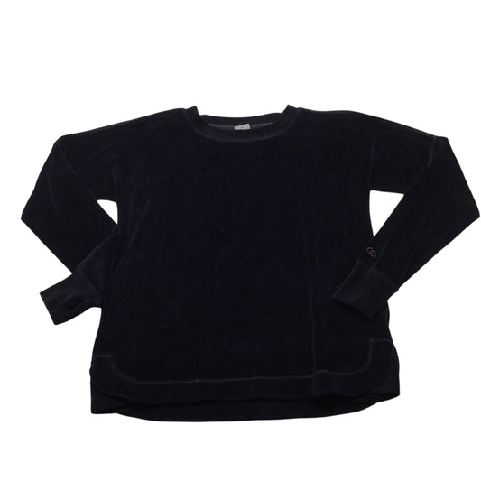 Athletic Top Long Sleeve Crewneck By Calia In Black, Size: M