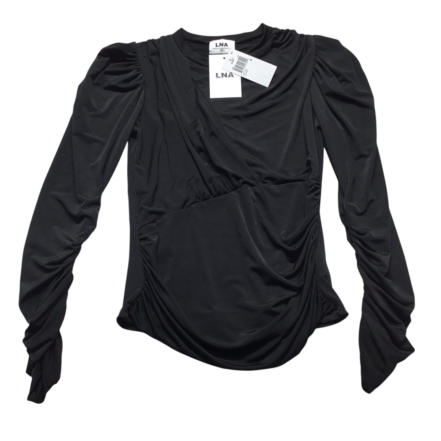 Top Long Sleeve By Cmc In Black, Size: S