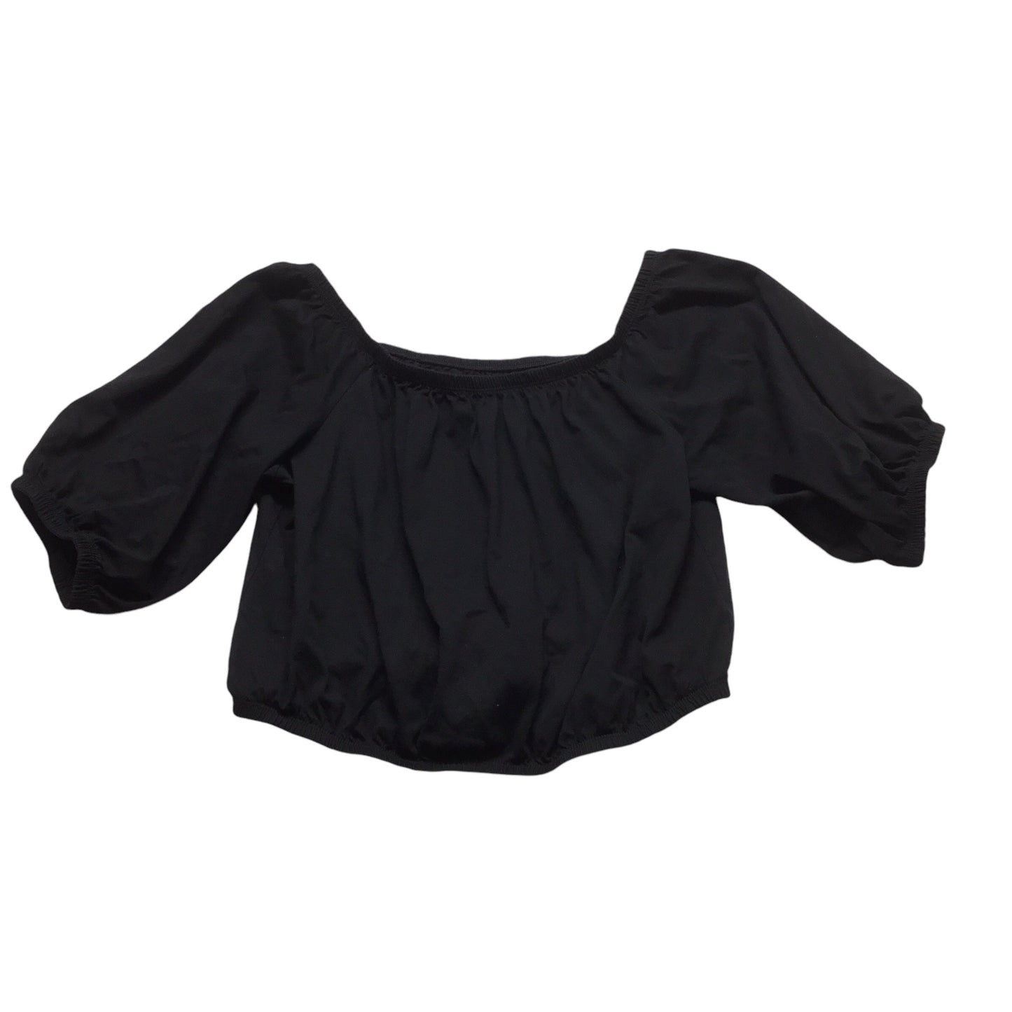 Top 3/4 Sleeve Basic By Old Navy In Black, Size: L