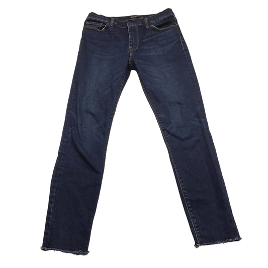 Jeans Skinny By Hudson In Blue Denim, Size: 28