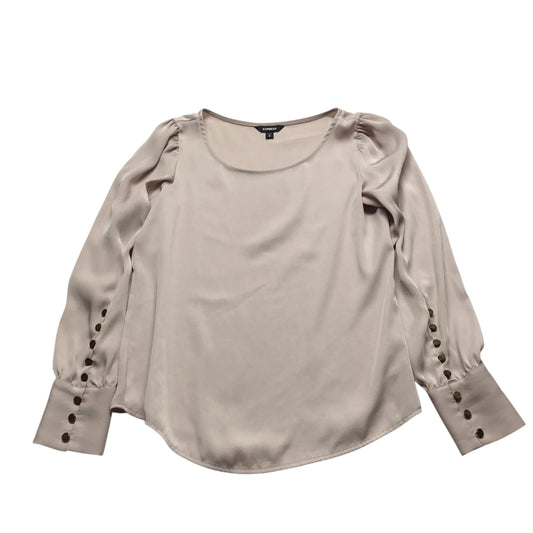 Top Long Sleeve By Express In Pink, Size: Xs