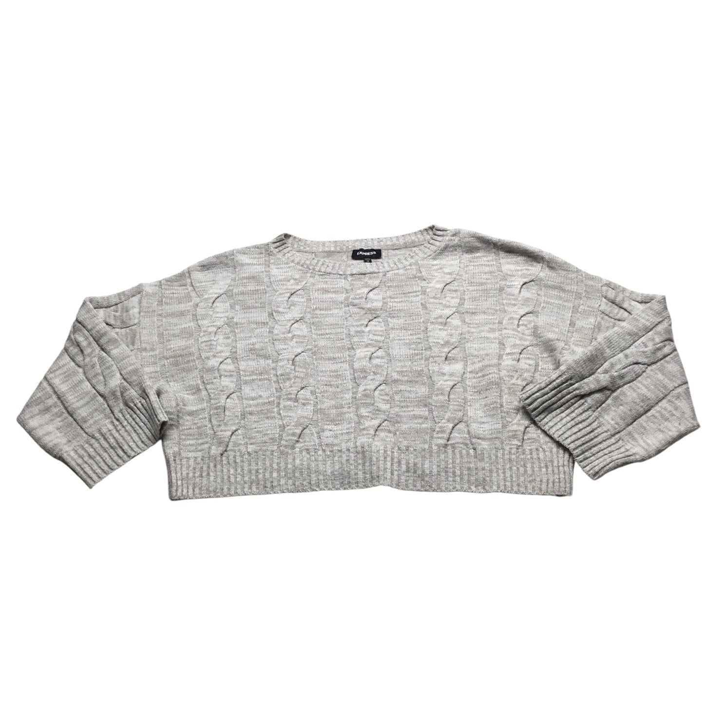 Sweater By Express In Grey, Size: S