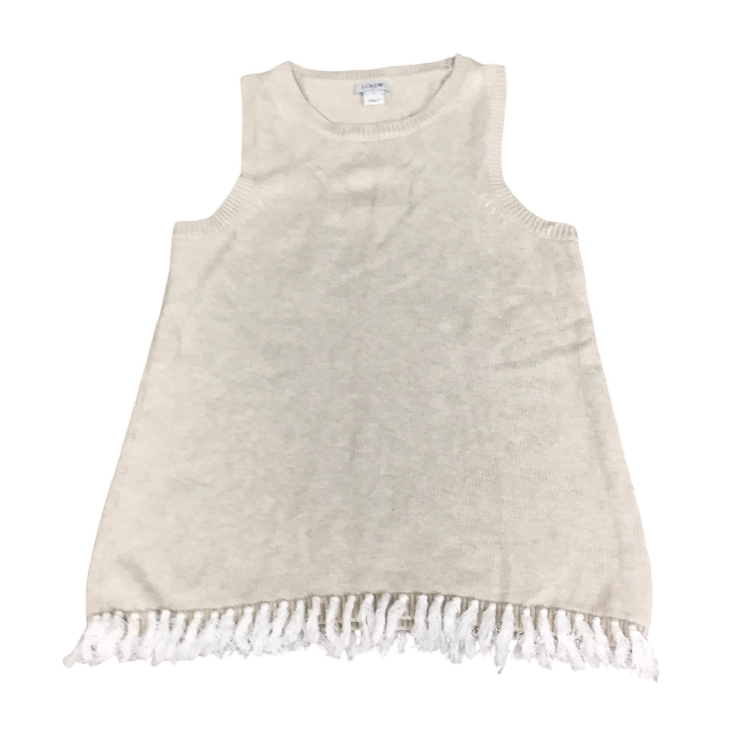 Vest Other By J. Crew In Cream, Size: Xs