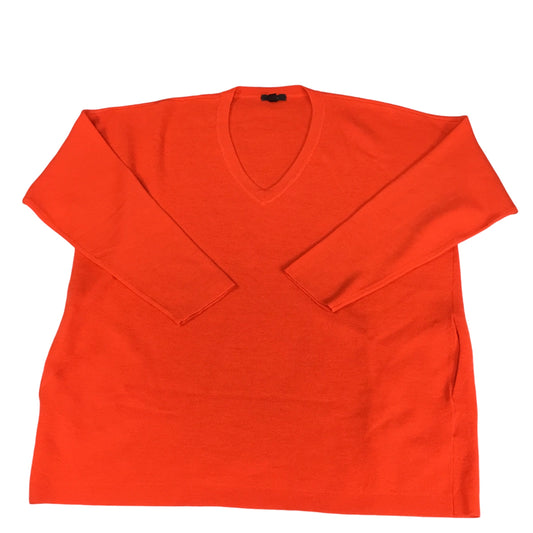 Sweater By J. Crew In Orange, Size: Xl