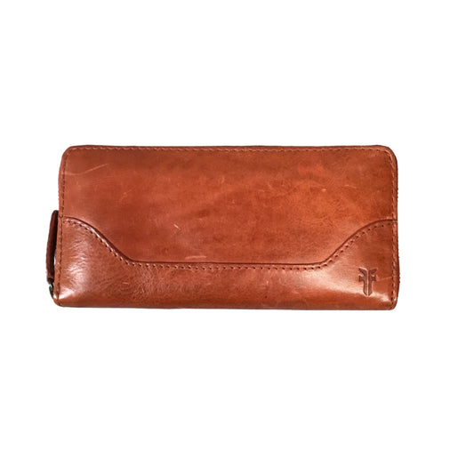 Wallet Leather Frye, Size Medium