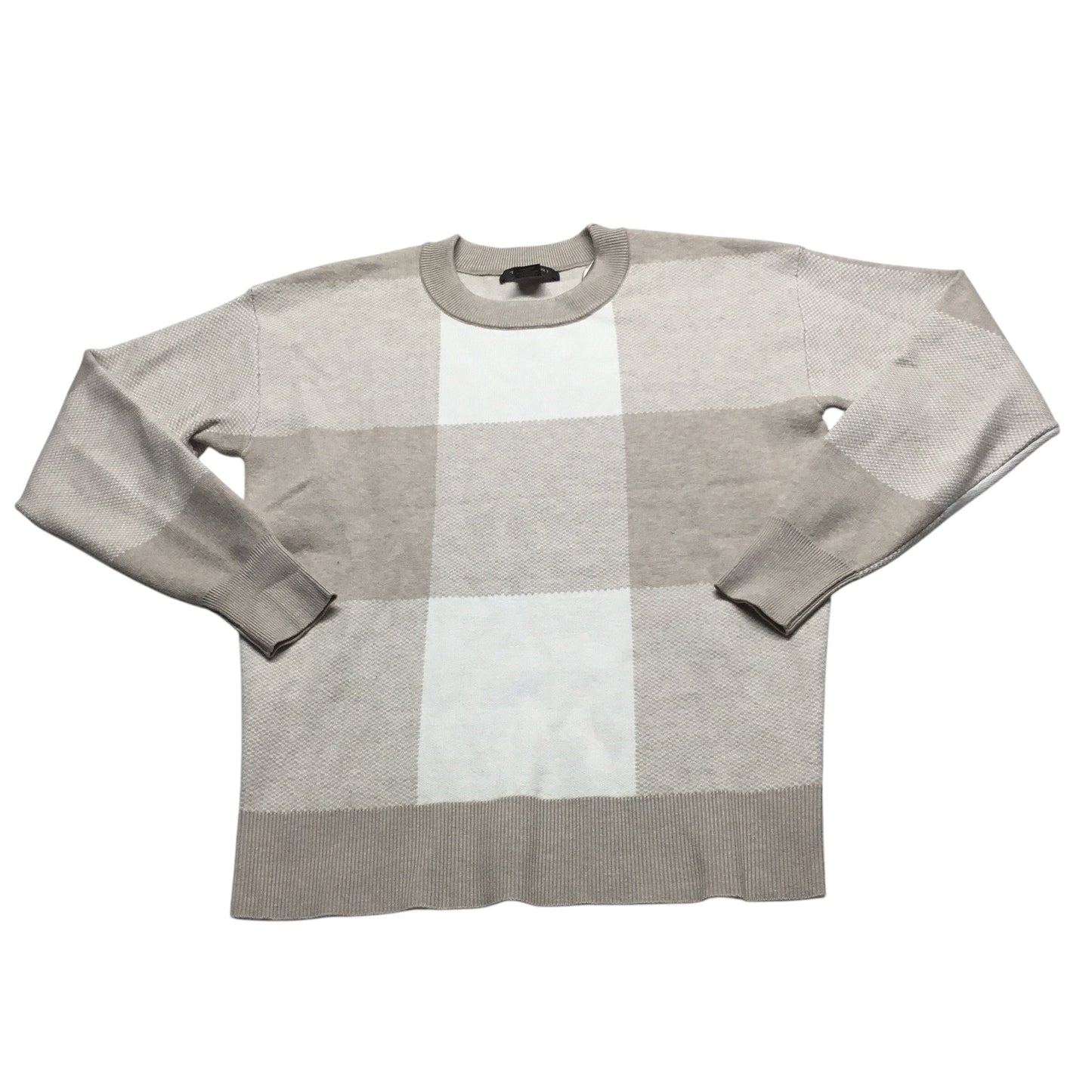 Sweater By Tahari By Arthur Levine In Beige, Size: S