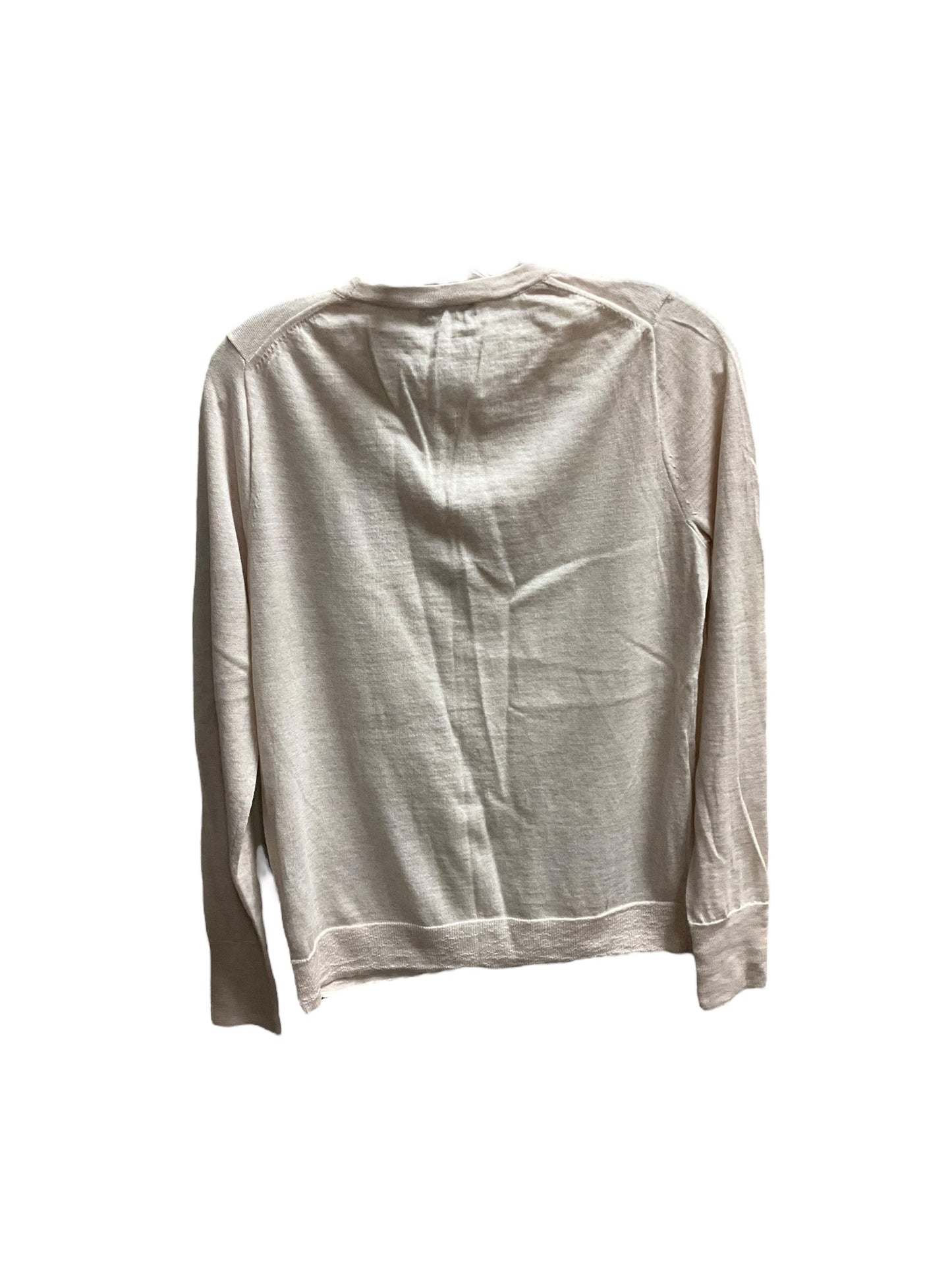 Top Long Sleeve By J. Crew In Tan, Size: S