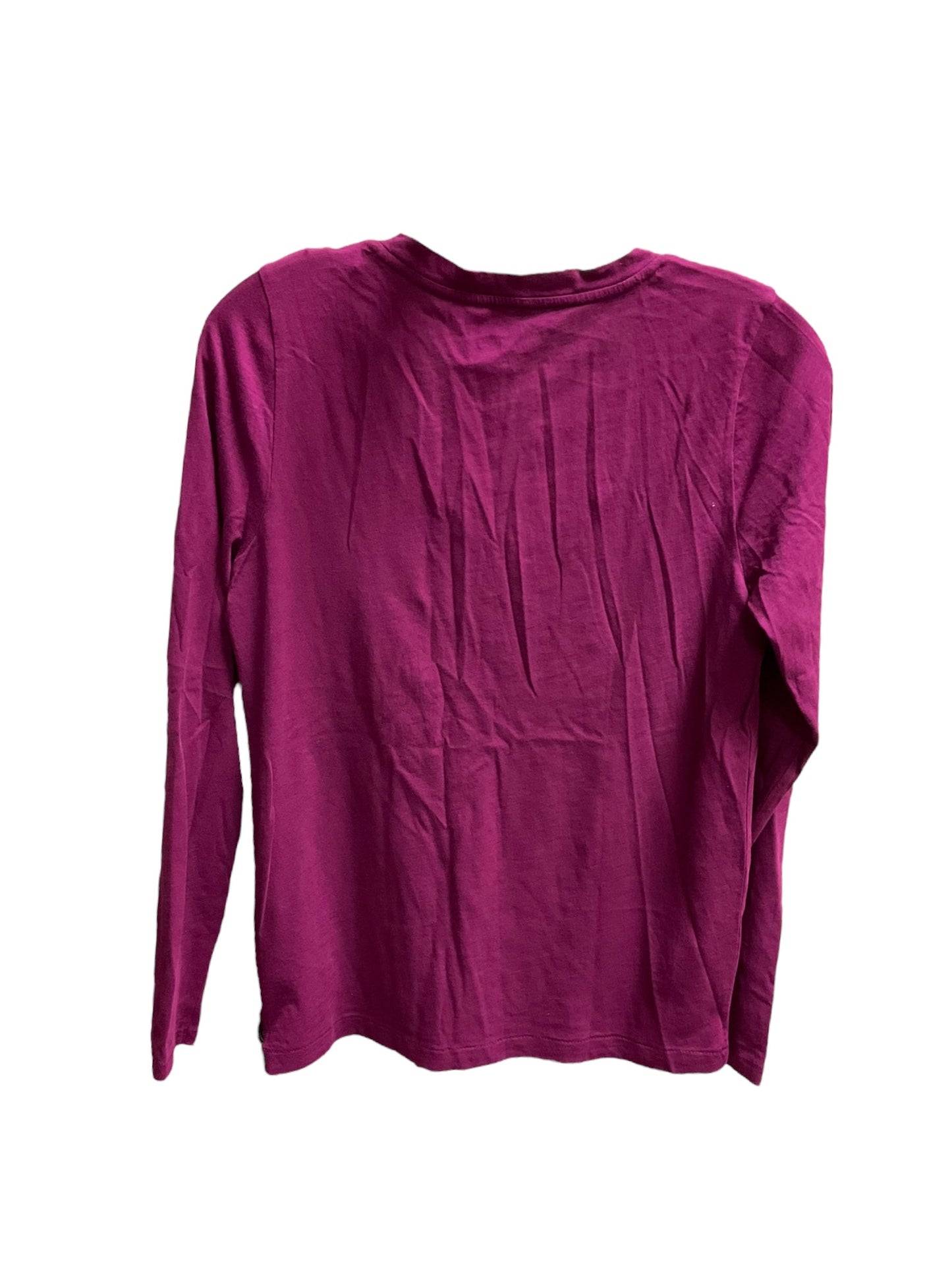 Top Long Sleeve By J. Crew In Purple, Size: S