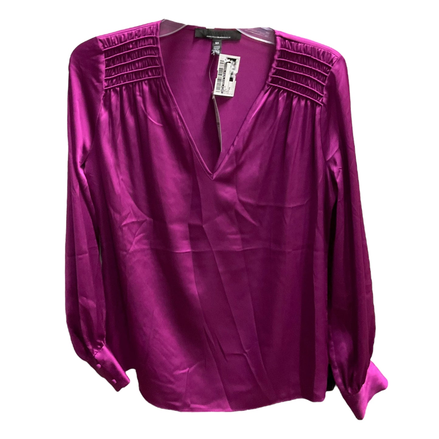 Top Long Sleeve By White House Black Market In Pink, Size: Xs