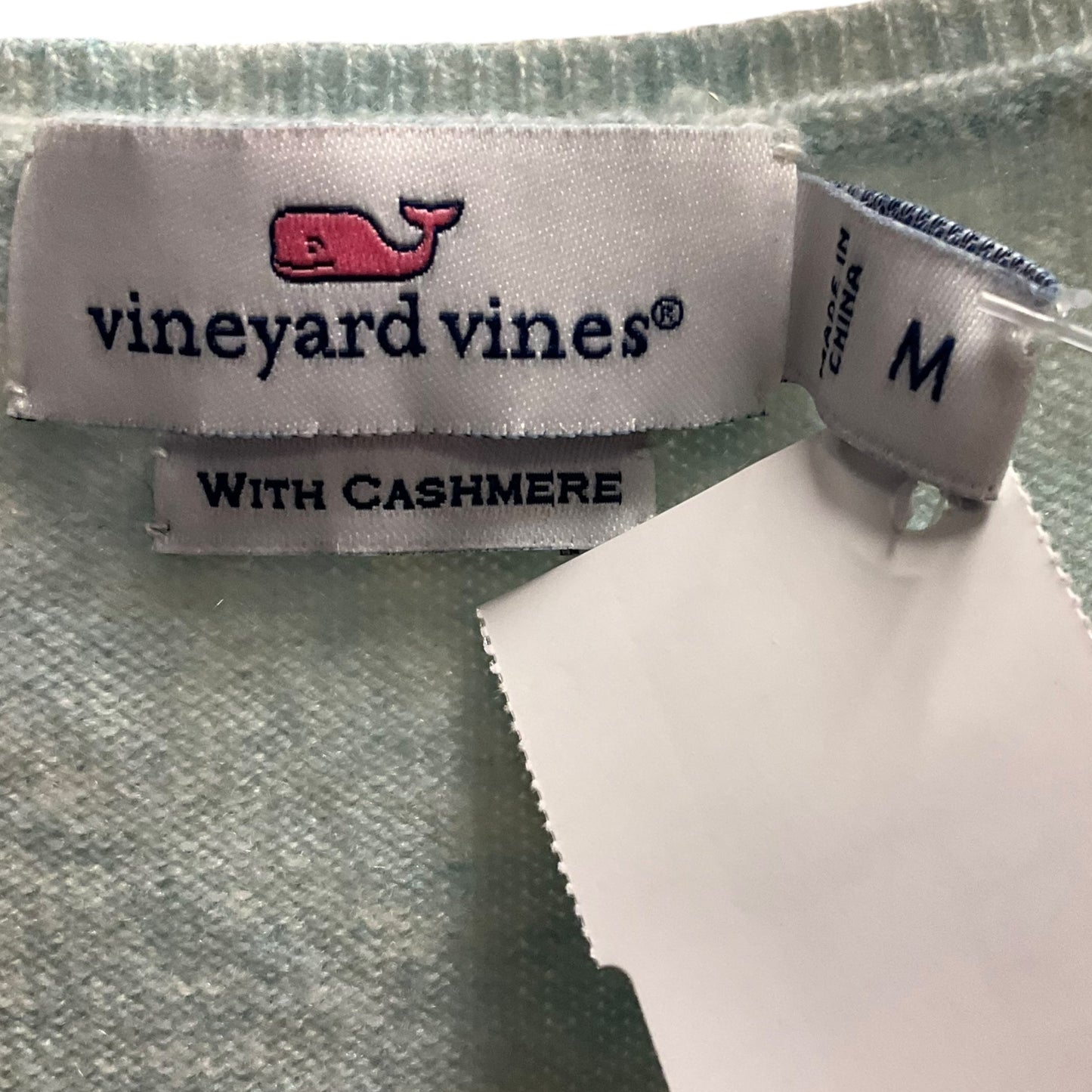 Sweater By Vineyard Vines In Aqua, Size: M