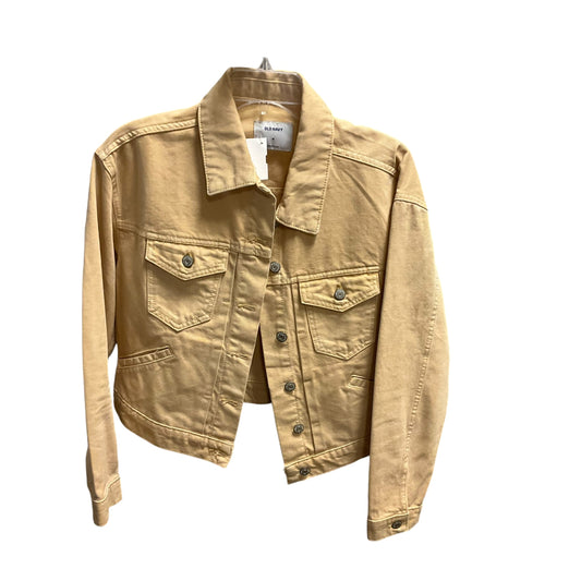 Jacket Denim By Old Navy In Yellow, Size: M