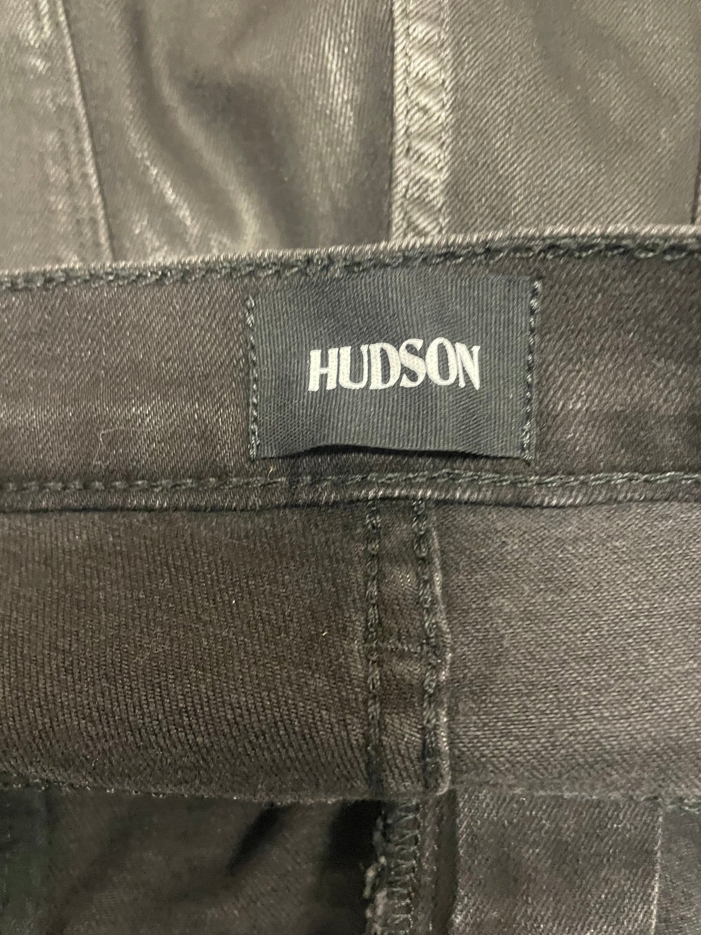 Jeans Flared By Hudson In Black, Size: 6