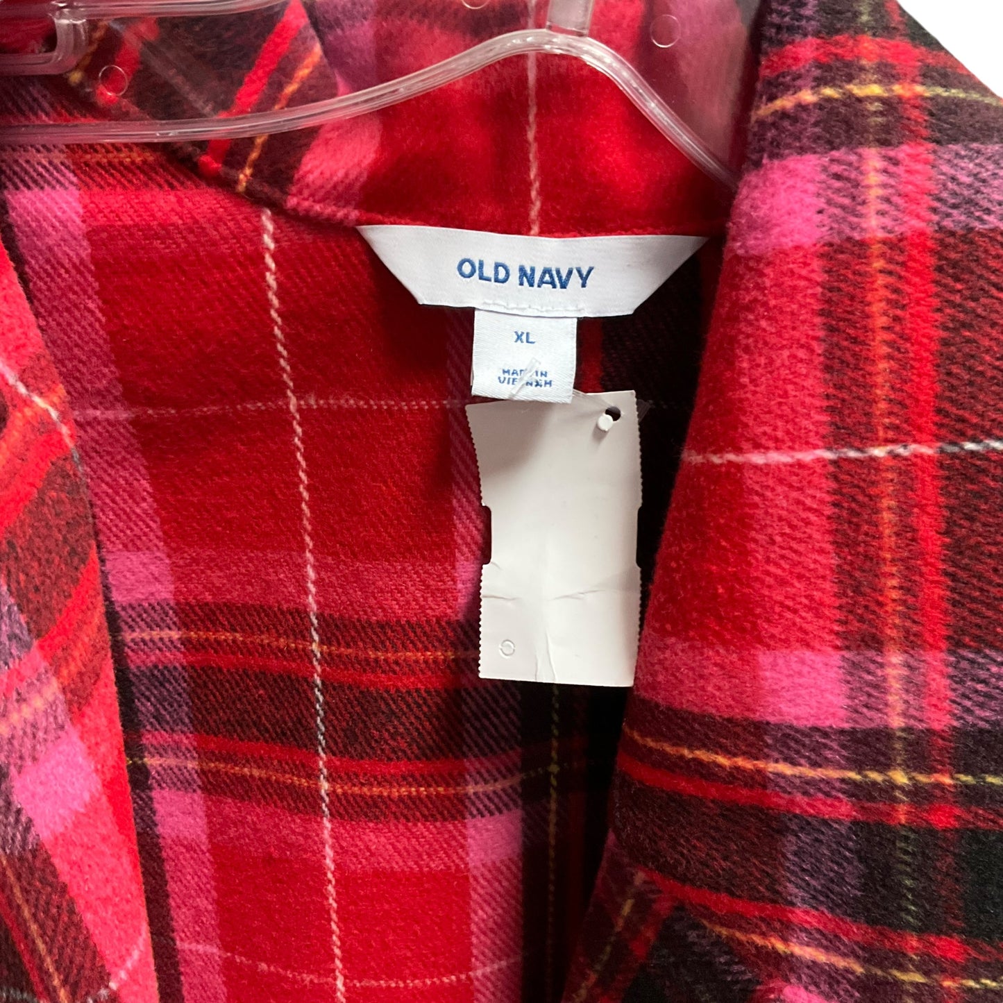 Coat Other By Old Navy In Plaid Pattern, Size: Xl