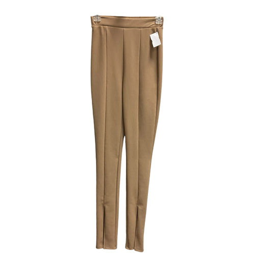 Pants Leggings By Zara In Brown, Size: S