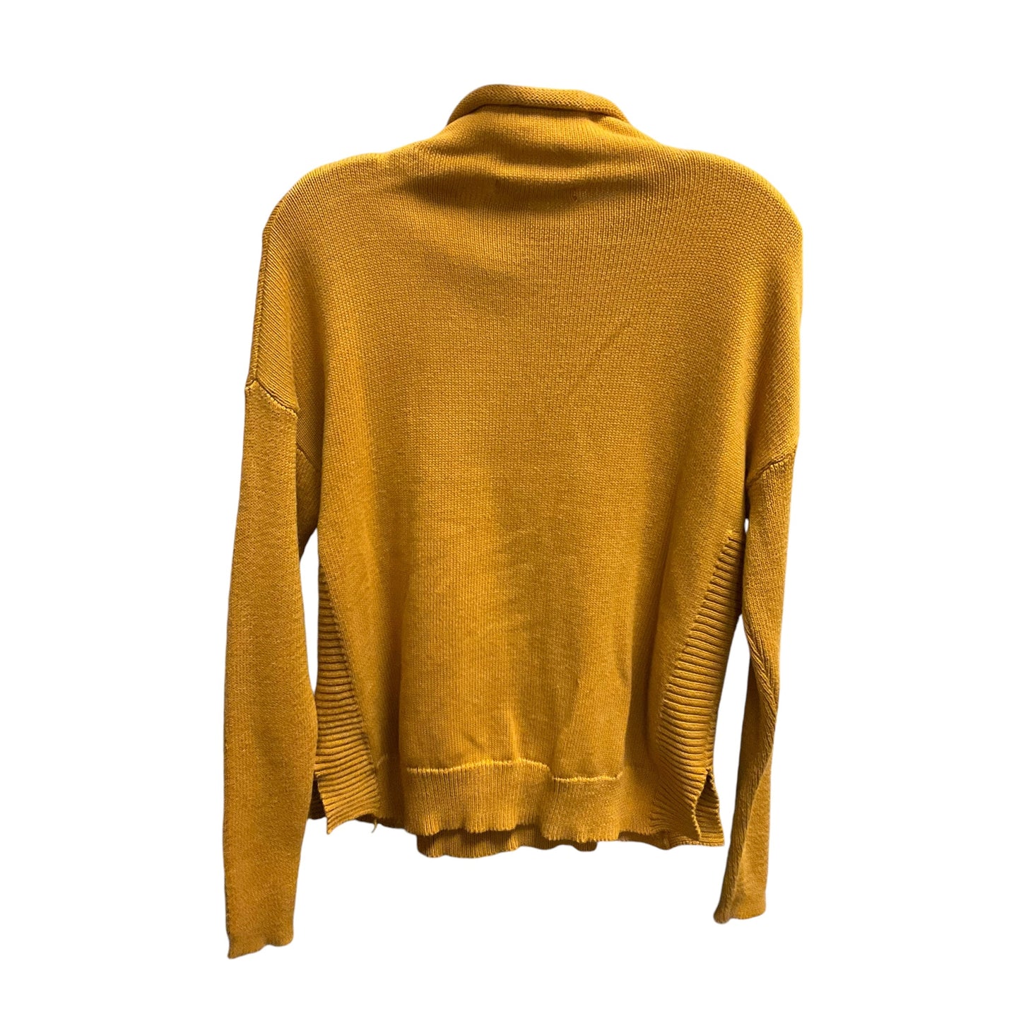 Sweater By Tahari By Arthur Levine In Gold, Size: M