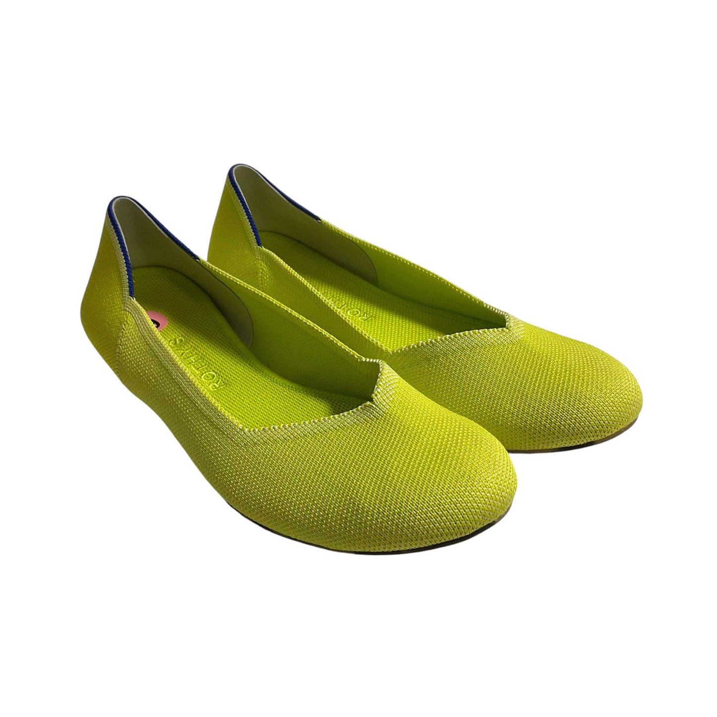 Shoes Flats By Rothys In Yellow, Size: 9