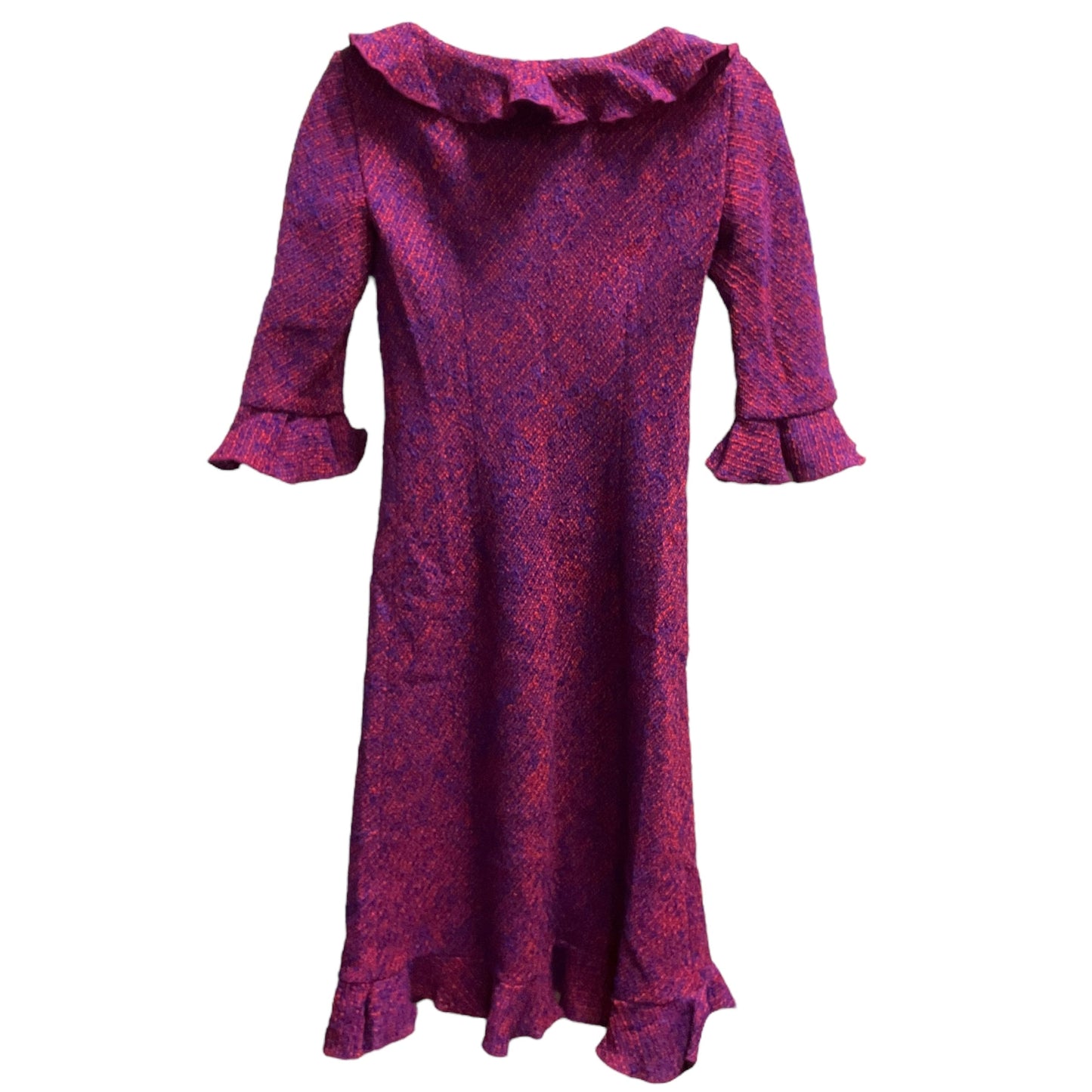 Dress Luxury Designer By Moschino In Purple & Red, Size: 8