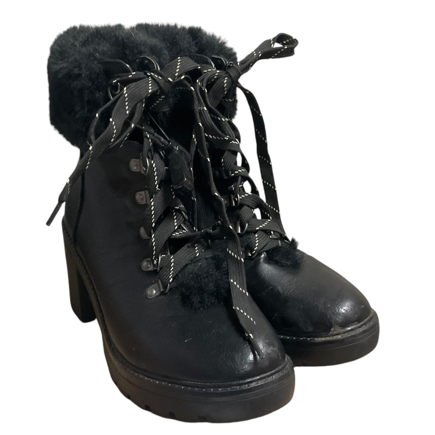 Boots Combat By Esprit In Black, Size: 8