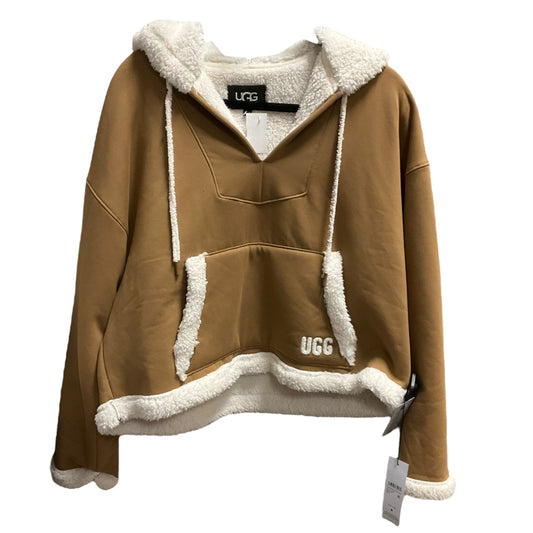 Jacket Designer By Ugg In Cream & Tan, Size: M