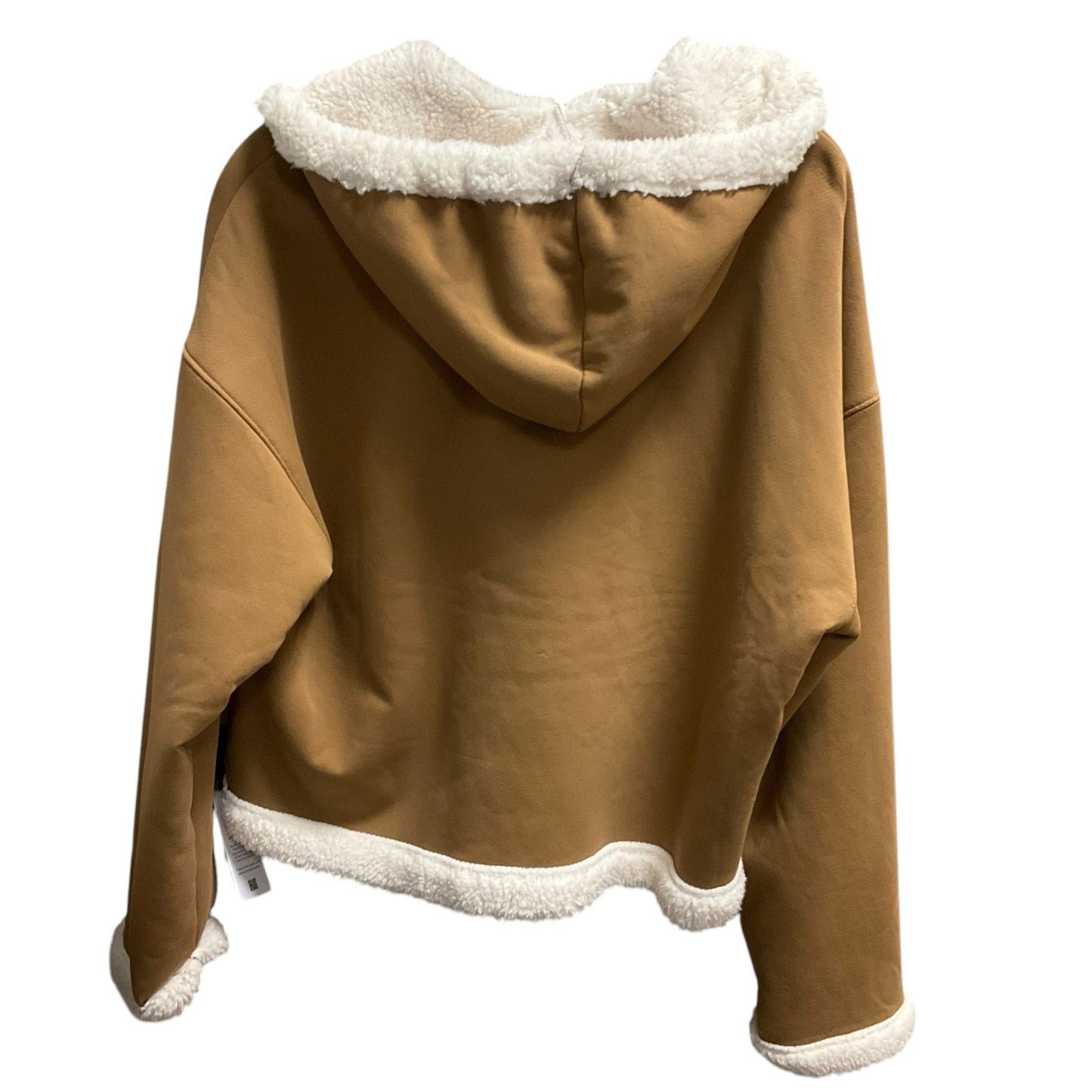 Jacket Designer By Ugg In Cream & Tan, Size: M