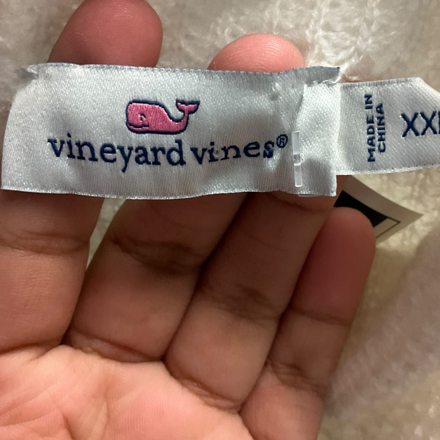 Sweater By Vineyard Vines In White, Size: Xxl